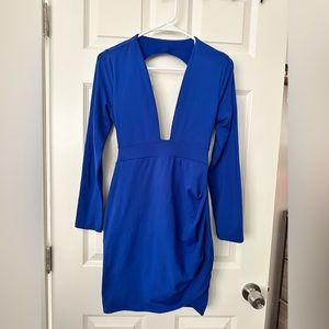 Mini asymmetrical dress